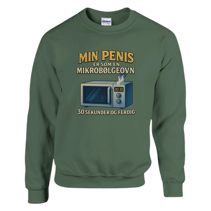 Mikrobølgeovn -Morsom Tekstprint - Norsk design