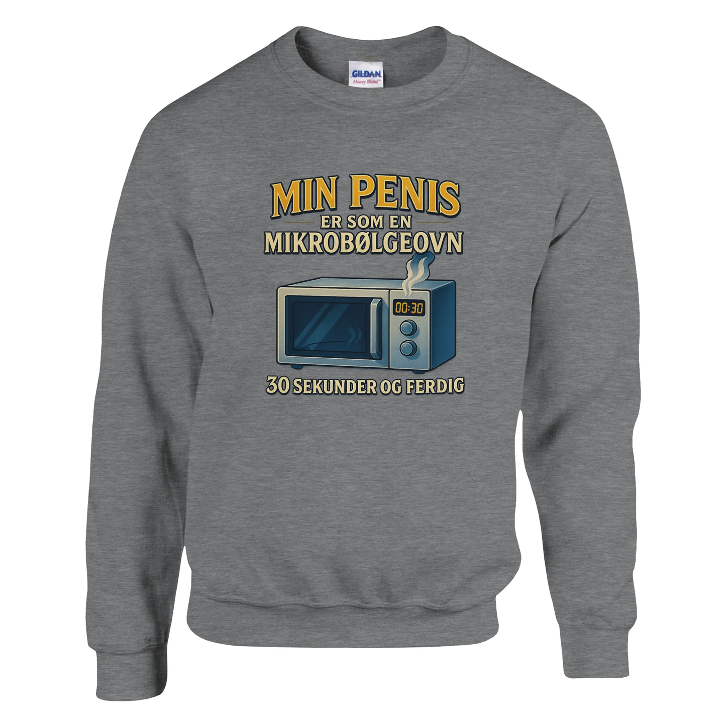 Mikrobølgeovn -Morsom Tekstprint - Norsk design