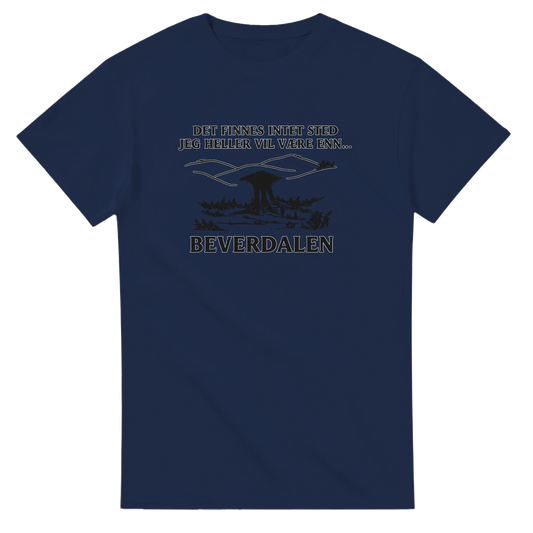 Det Finnes Intet Sted Jeg Heller Vil Være -Morsom Tekstprint - Norsk design