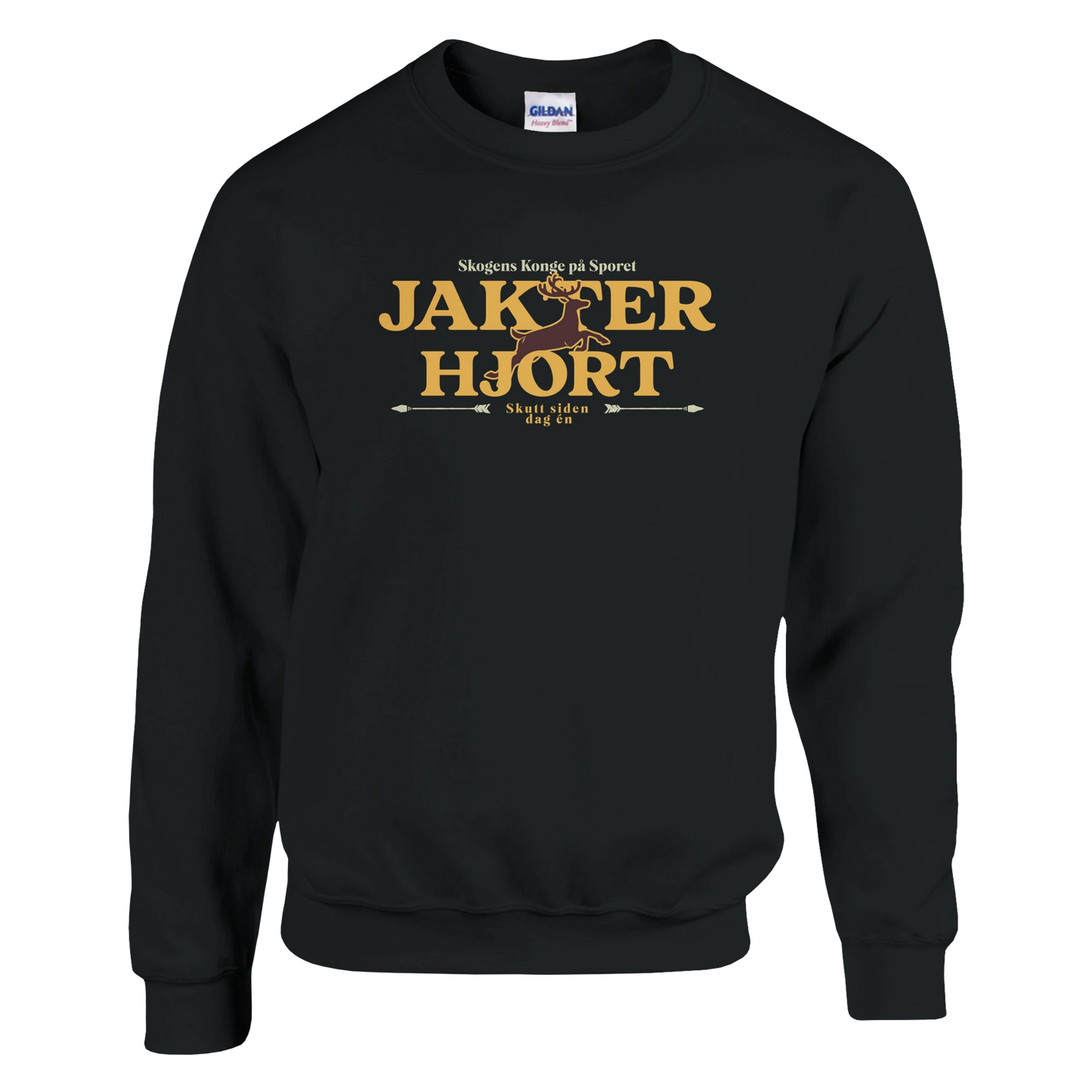 Jakter Hjort -Morsom Tekstprint - Norsk design
