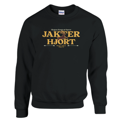Jakter Hjort -Morsom Tekstprint - Norsk design