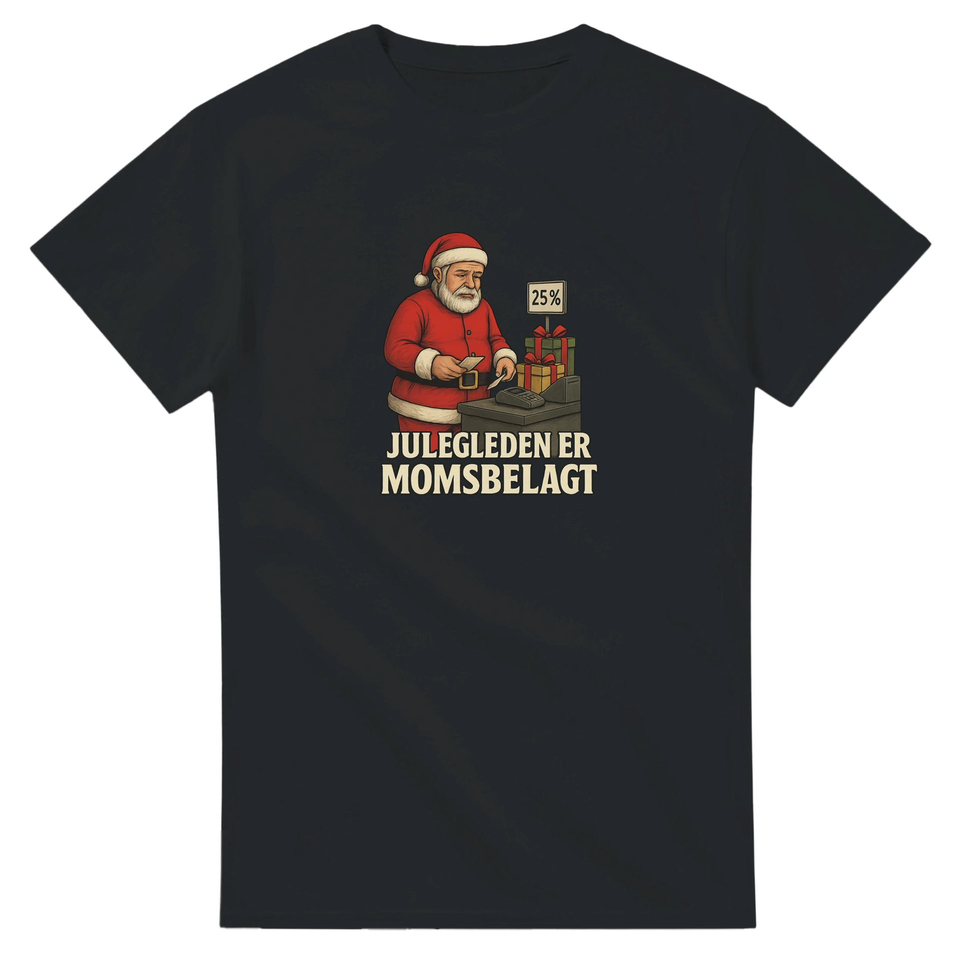 Julegleden er momsbelagt -Morsom Tekstprint - Norsk design