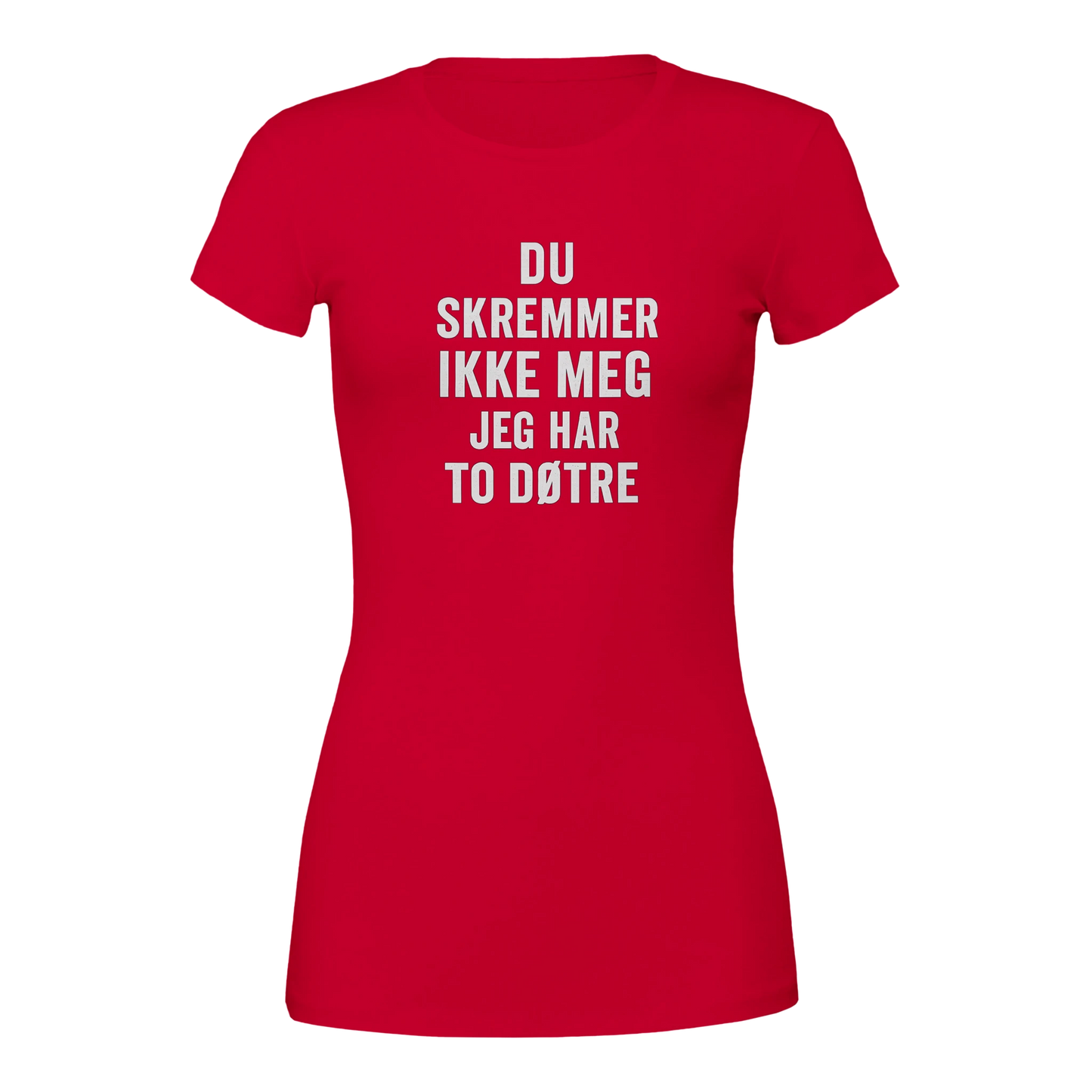 Du Skremmer Ikke Meg -Morsom Tekstprint - Norsk design