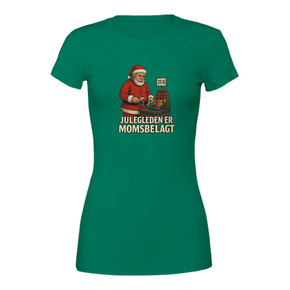 Julegleden er momsbelagt -Morsom Tekstprint - Norsk design