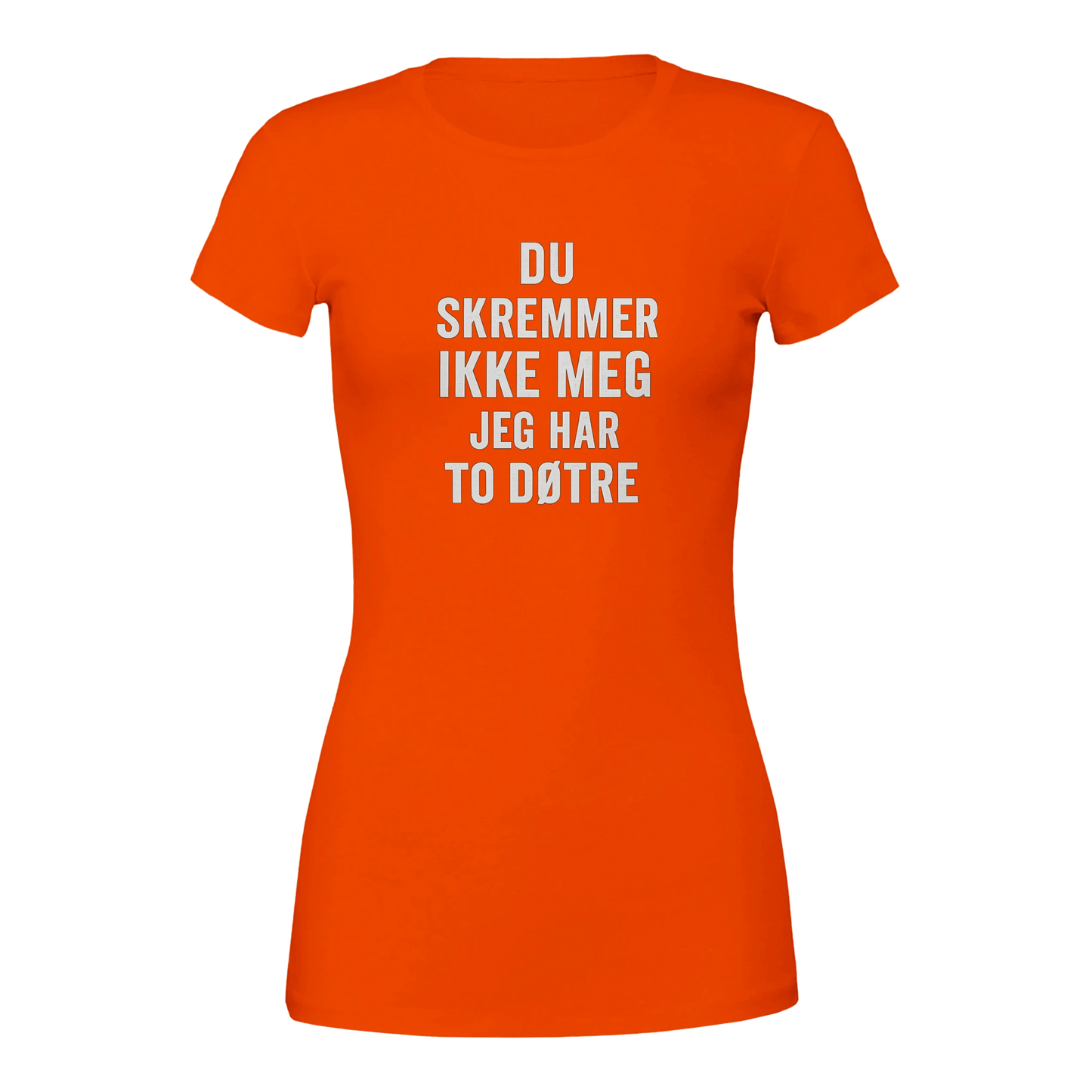 Du Skremmer Ikke Meg -Morsom Tekstprint - Norsk design