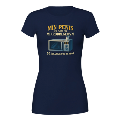 Mikrobølgeovn -Morsom Tekstprint - Norsk design