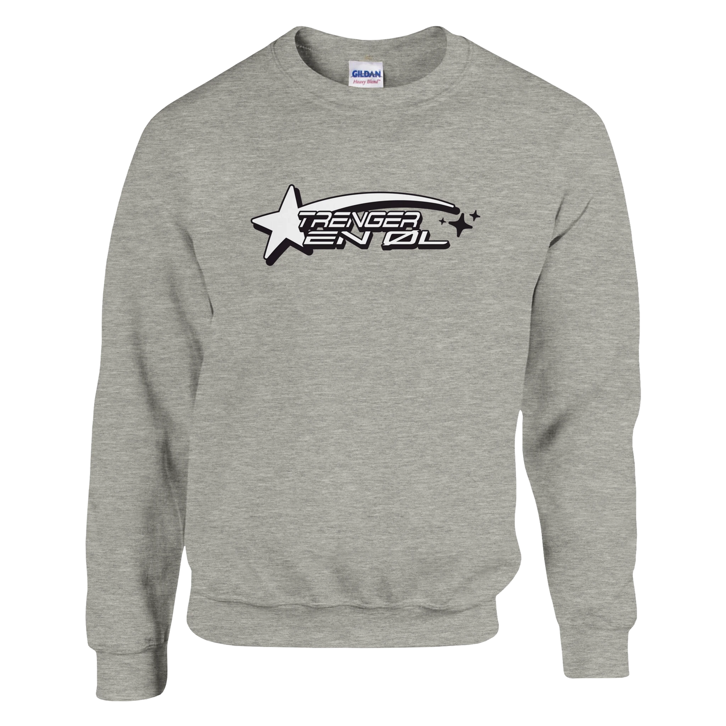 Trenger En Øl -Morsom Tekstprint - Norsk design