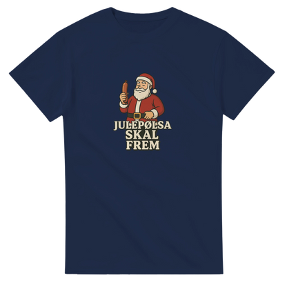 Julepølsa skal frem -Morsom Tekstprint - Norsk design