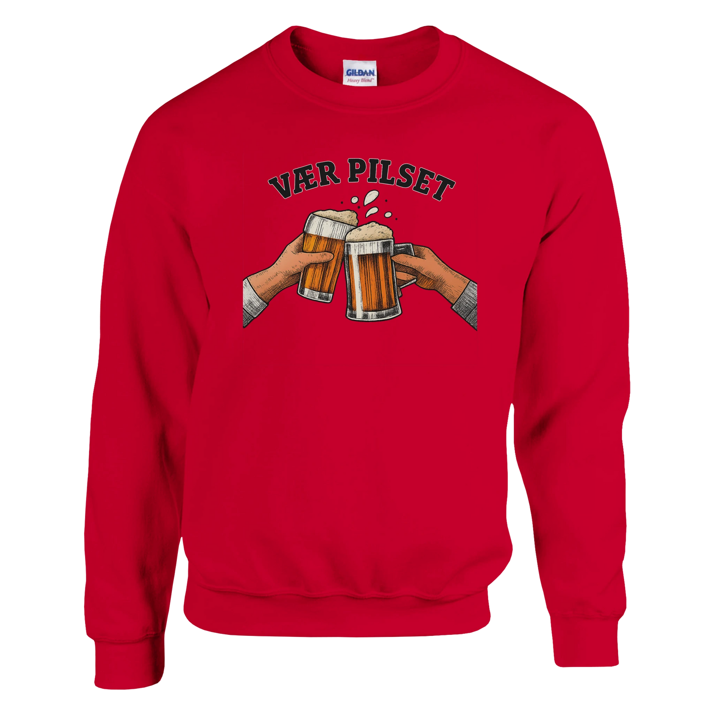 Vær Pilset -Morsom Tekstprint - Norsk design