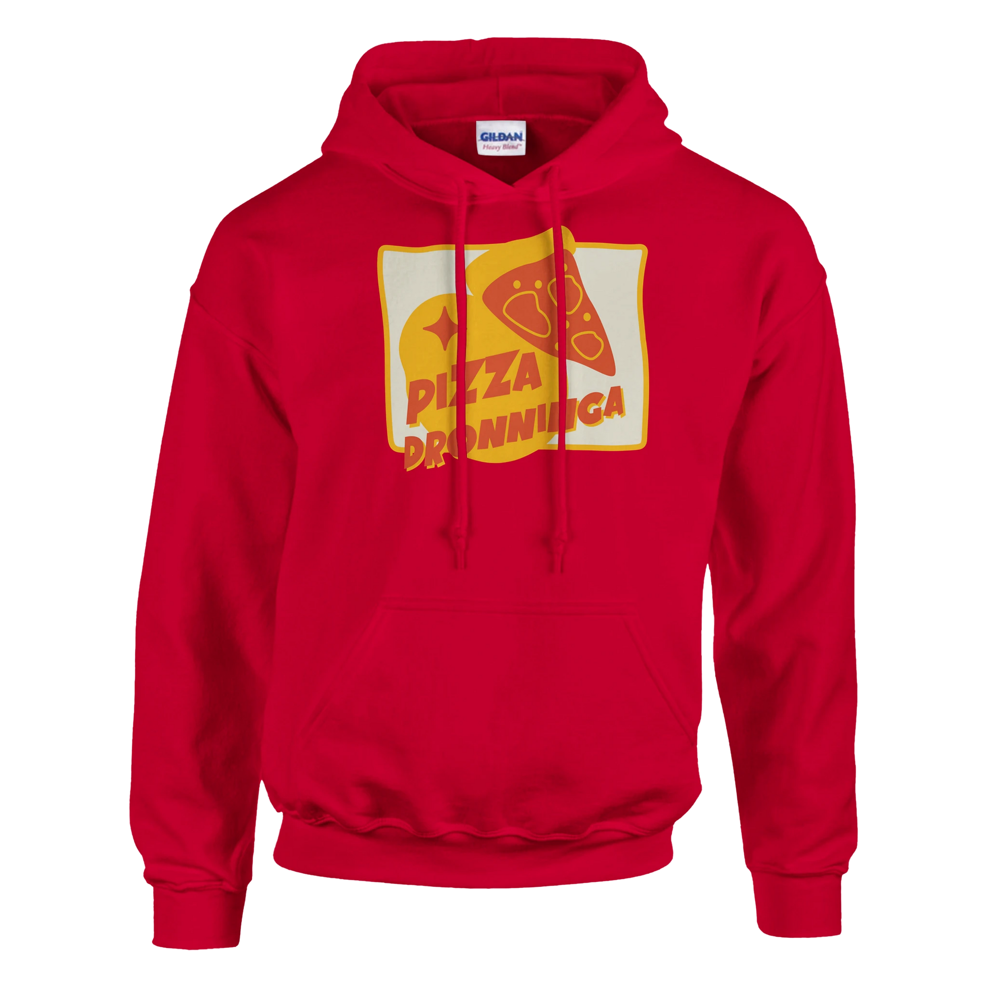 Pizza Dronninga -Morsom Tekstprint - Norsk design