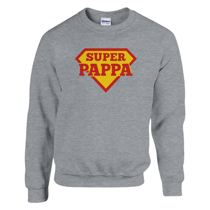 Super Pappa -Morsom Tekstprint - Norsk design