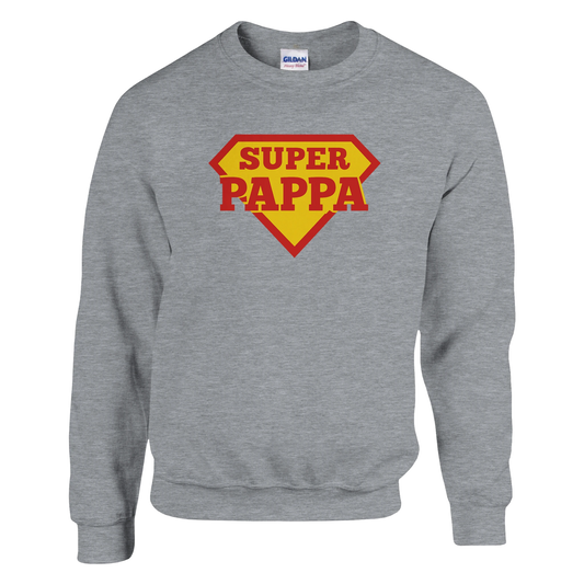 Super Pappa -Morsom Tekstprint - Norsk design