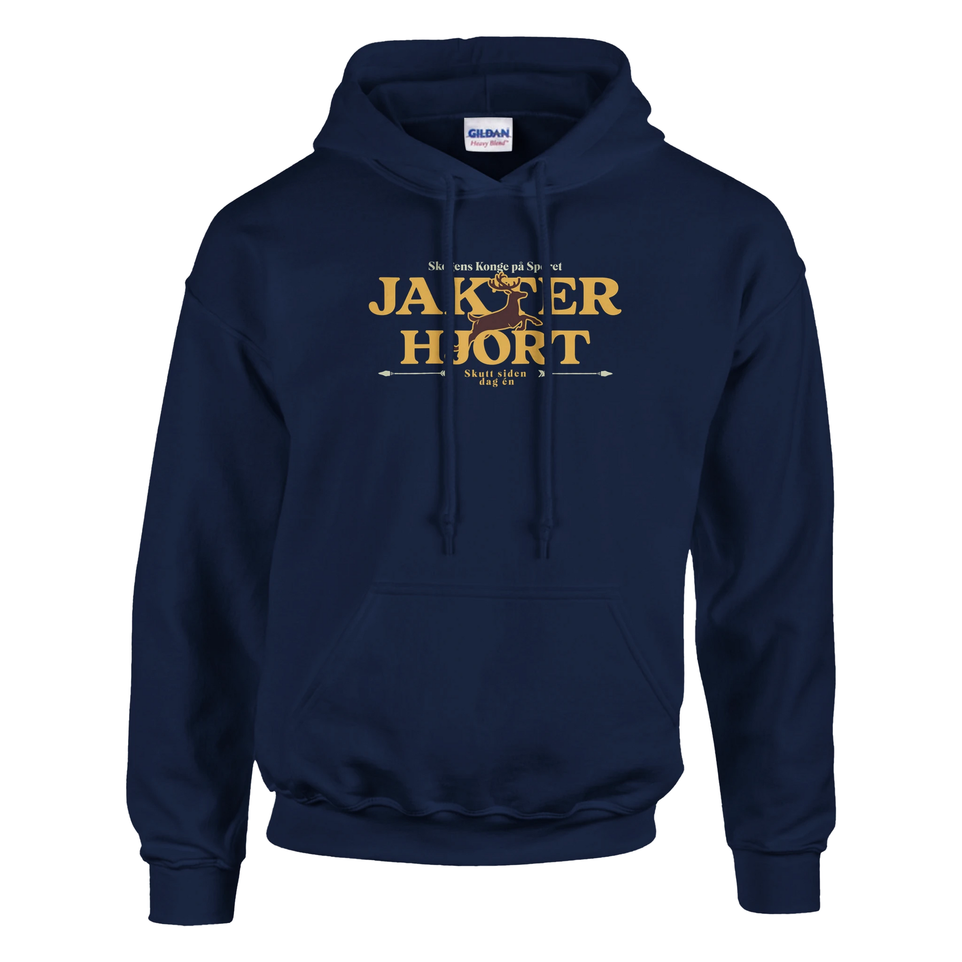 Jakter Hjort -Morsom Tekstprint - Norsk design