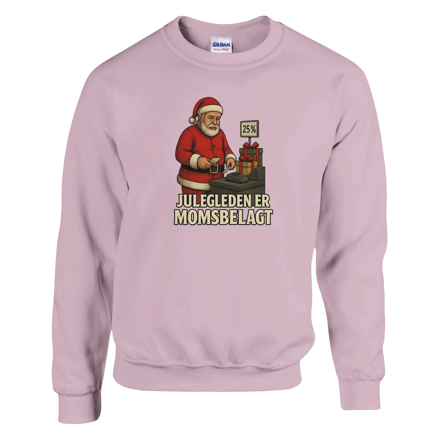 Julegleden er momsbelagt -Morsom Tekstprint - Norsk design