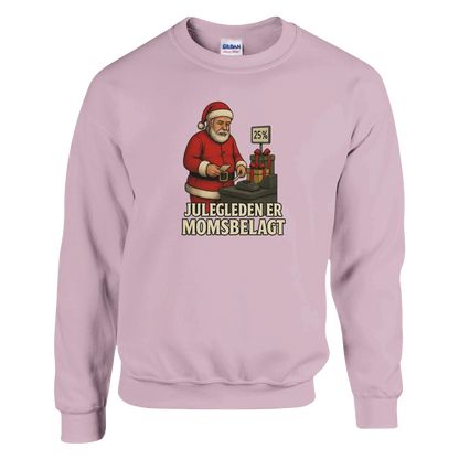 Julegleden er momsbelagt -Morsom Tekstprint - Norsk design