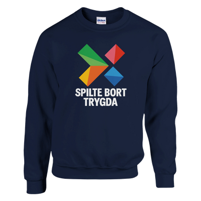 Spilte Bort Trygda -Morsom Tekstprint - Norsk design