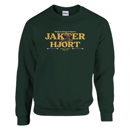 Jakter Hjort -Morsom Tekstprint - Norsk design