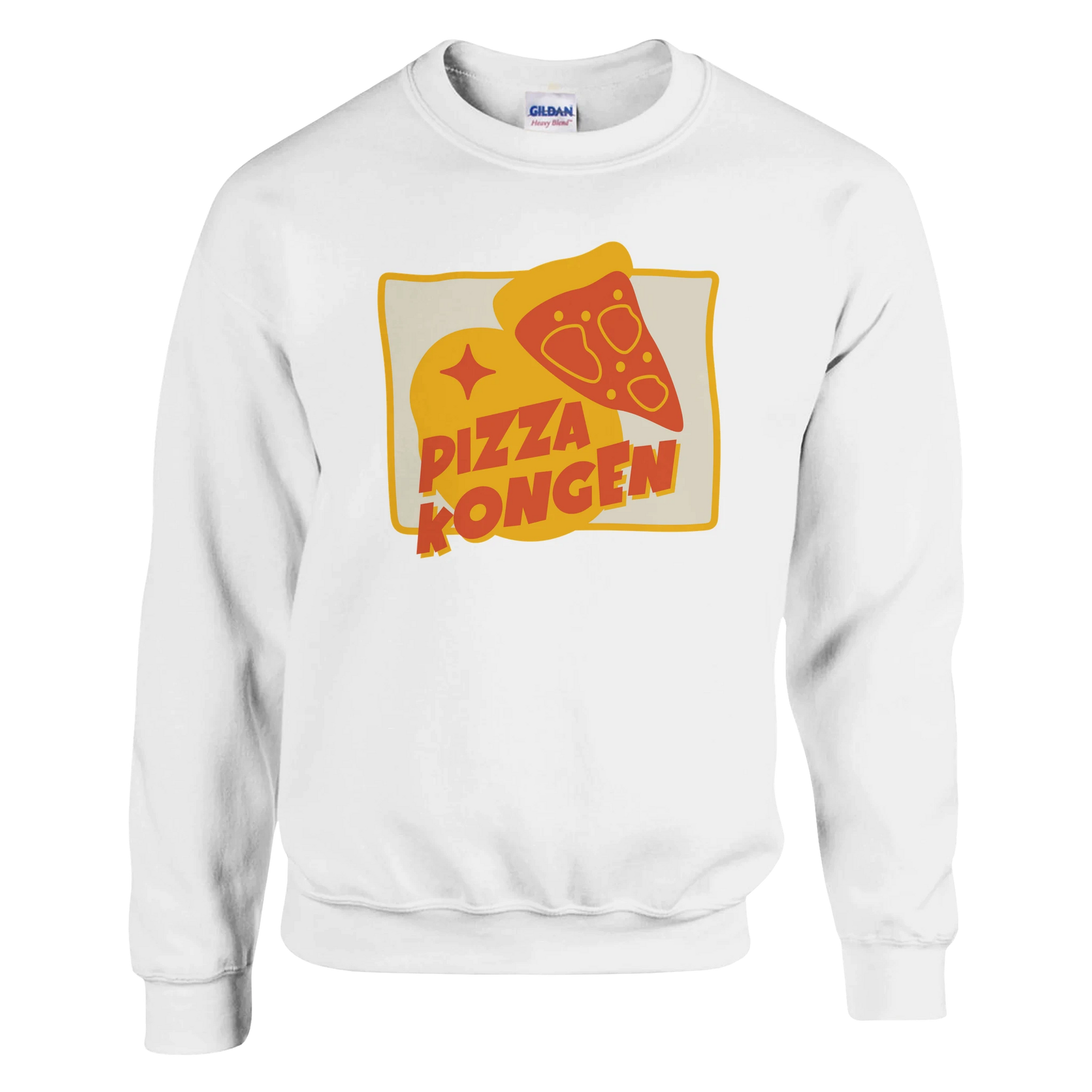 Pizza Kongen -Morsom Tekstprint - Norsk design