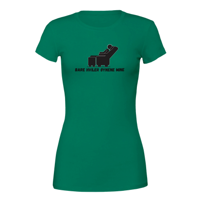 Bare Hviler Øynene Mine -Morsom Tekstprint - Norsk design