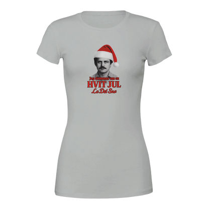 Jeg Drømmer Om En Hvit Jul -Morsom Tekstprint - Norsk design