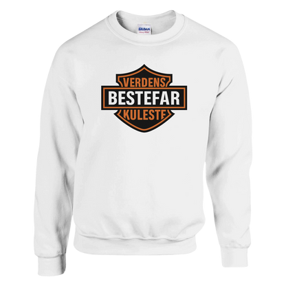 Verdens Kuleste Bestefar -Morsom Tekstprint - Norsk design