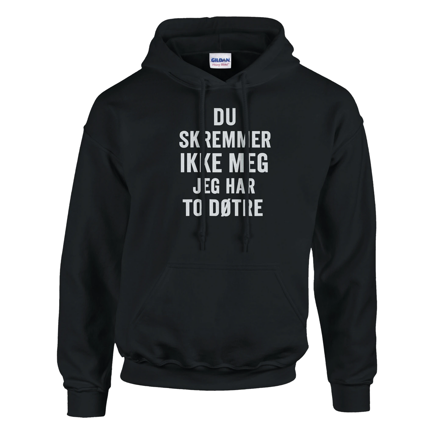 Du Skremmer Ikke Meg -Morsom Tekstprint - Norsk design