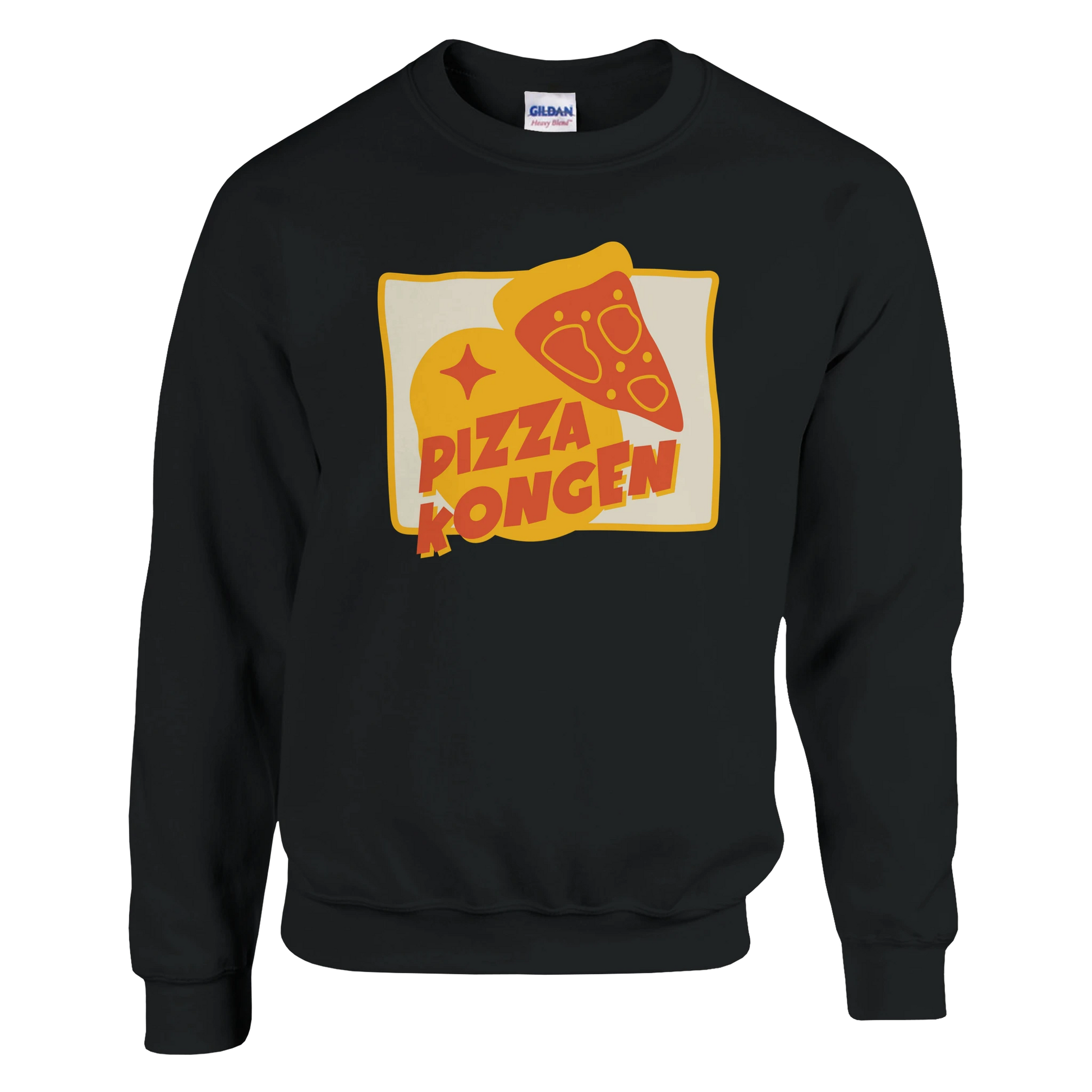 Pizza Kongen -Morsom Tekstprint - Norsk design