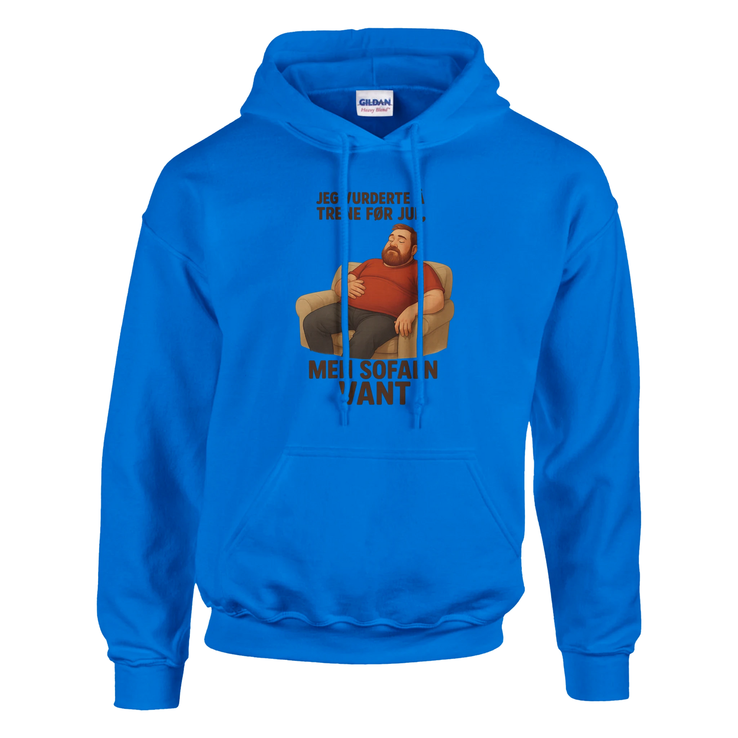 Sofaen vant -Morsom Tekstprint - Norsk design