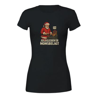 Julegleden er momsbelagt -Morsom Tekstprint - Norsk design