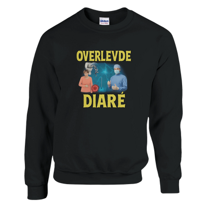 Overlevde Diare -Morsom Tekstprint - Norsk design