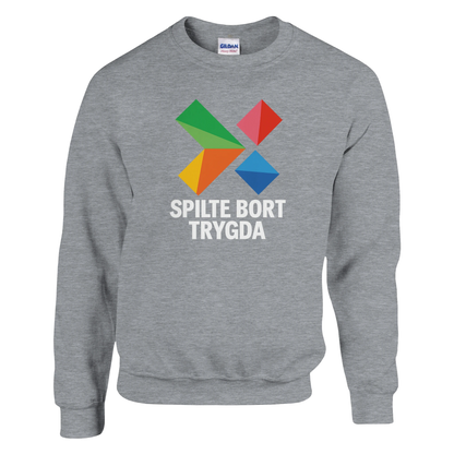 Spilte Bort Trygda -Morsom Tekstprint - Norsk design