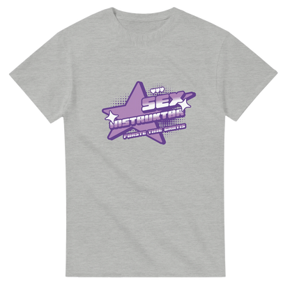 Sex Instruktør Første Time Gratis -Morsom Tekstprint - Norsk design