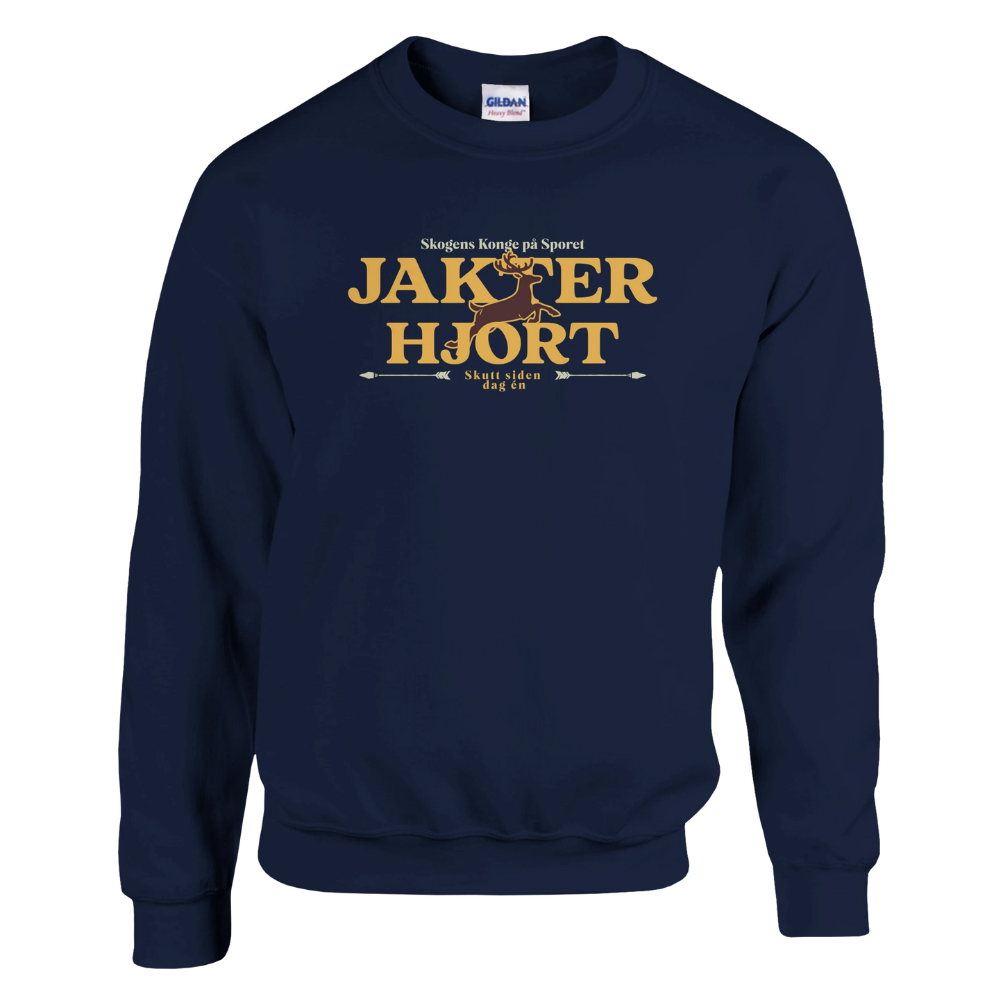 Jakter Hjort -Morsom Tekstprint - Norsk design