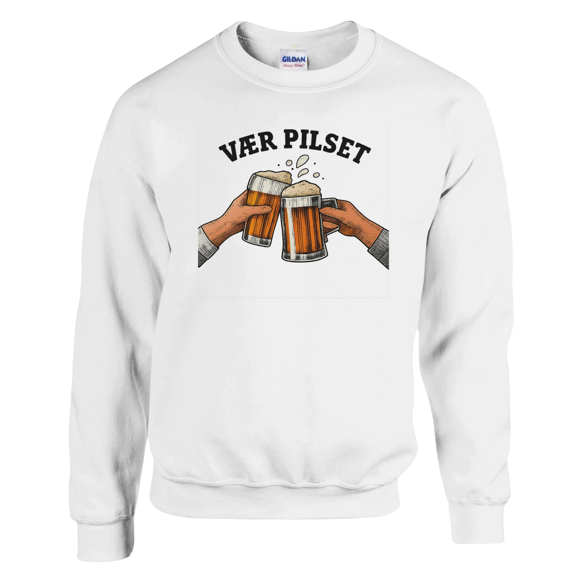 Vær Pilset -Morsom Tekstprint - Norsk design