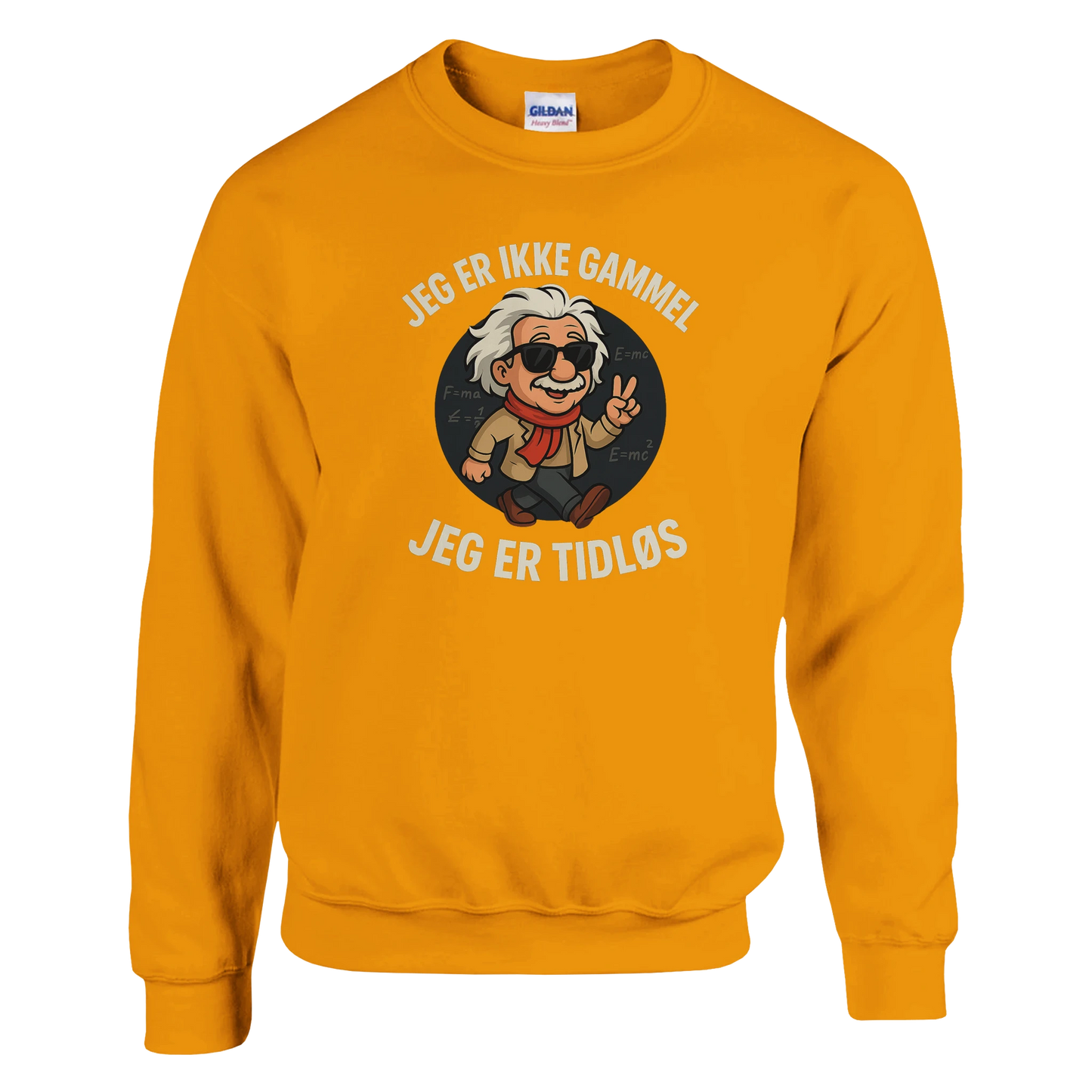 Jeg er tidløs -Morsom Tekstprint - Norsk design