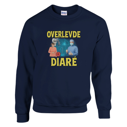 Overlevde Diare -Morsom Tekstprint - Norsk design