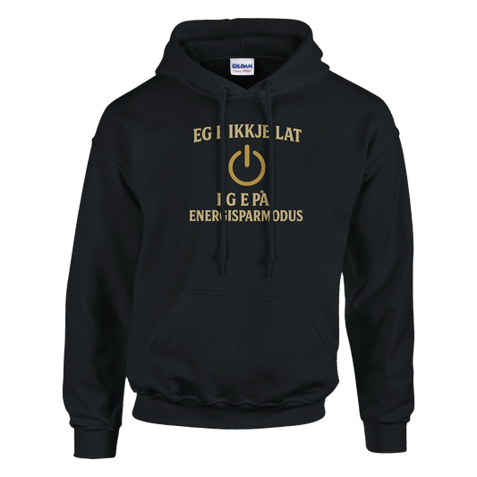 Eg e ikkje lat -Morsom Tekstprint - Norsk design