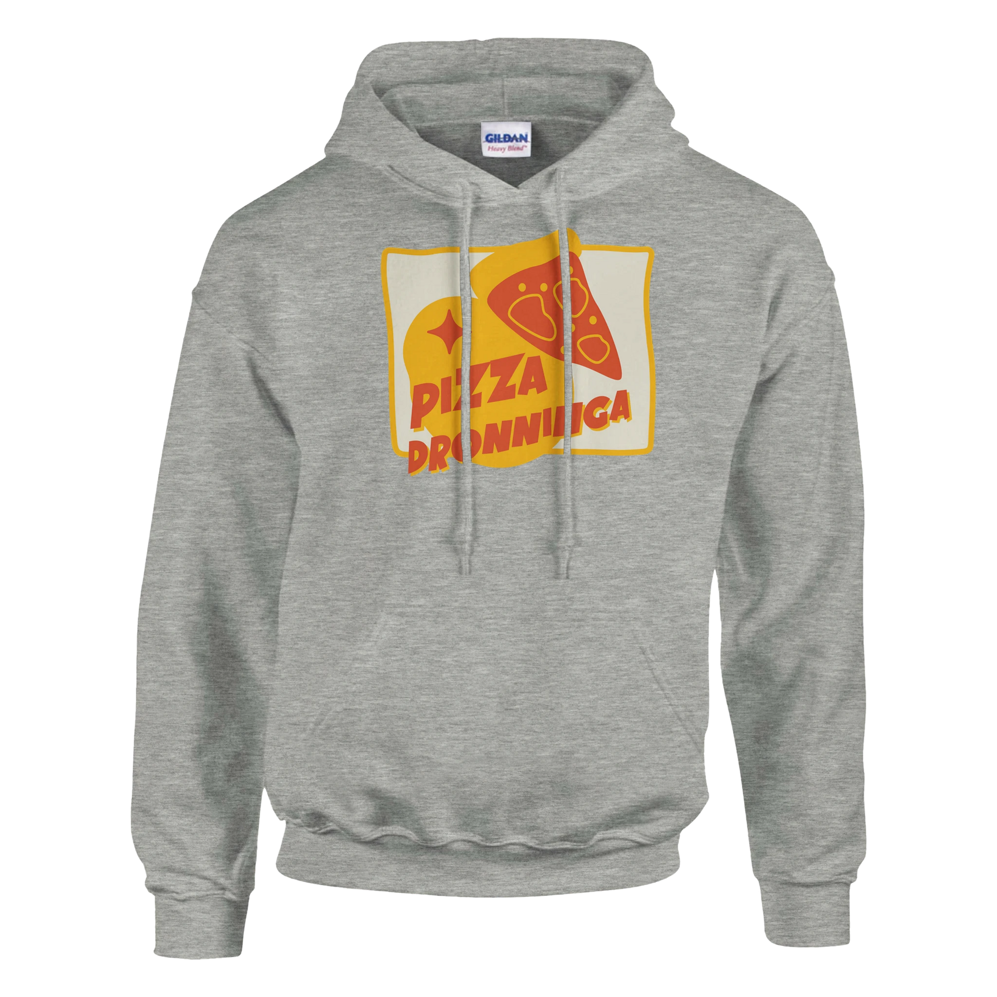 Pizza Dronninga -Morsom Tekstprint - Norsk design