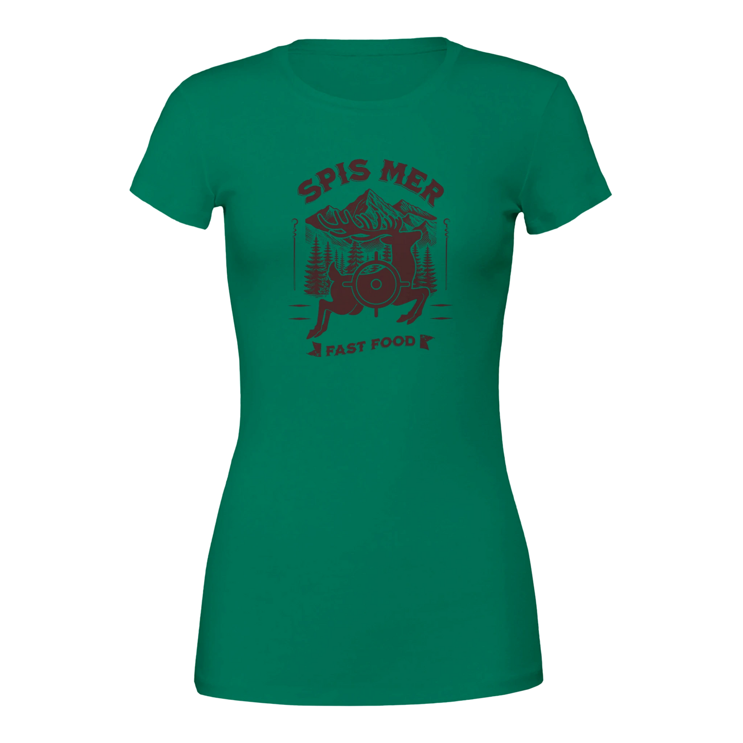 Spis Mer Fast Food -Morsom Tekstprint - Norsk design