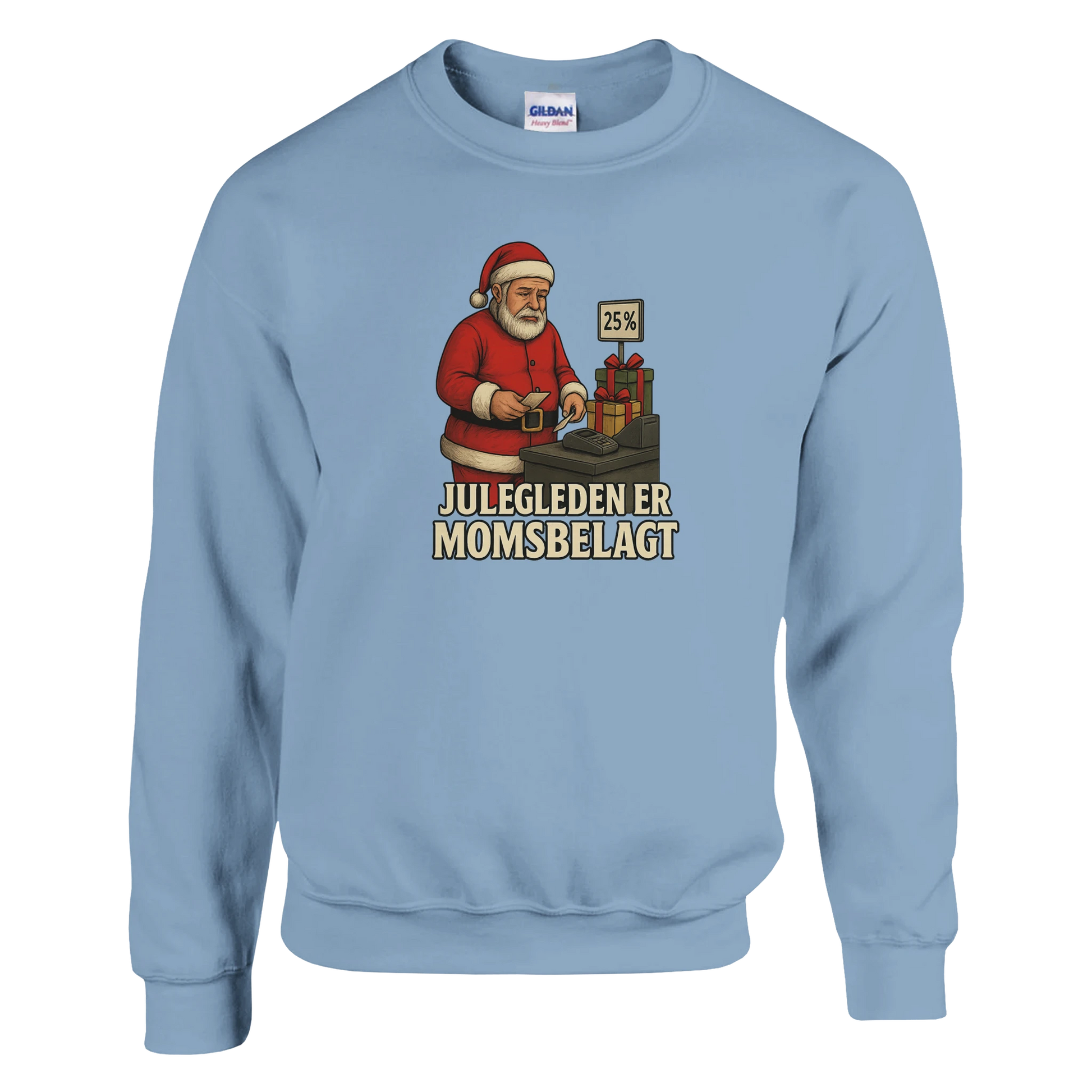 Julegleden er momsbelagt -Morsom Tekstprint - Norsk design